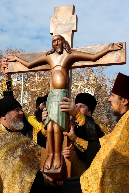Uroczyste obchody święta apostoła Andrzeja w Sewastopolu
