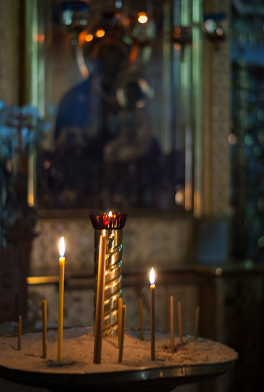 "Góra krzyży" - Monaster na św. Górze Grabarce