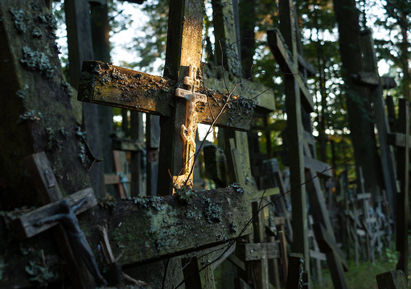 "Góra krzyży" - Monaster na św. Górze Grabarce