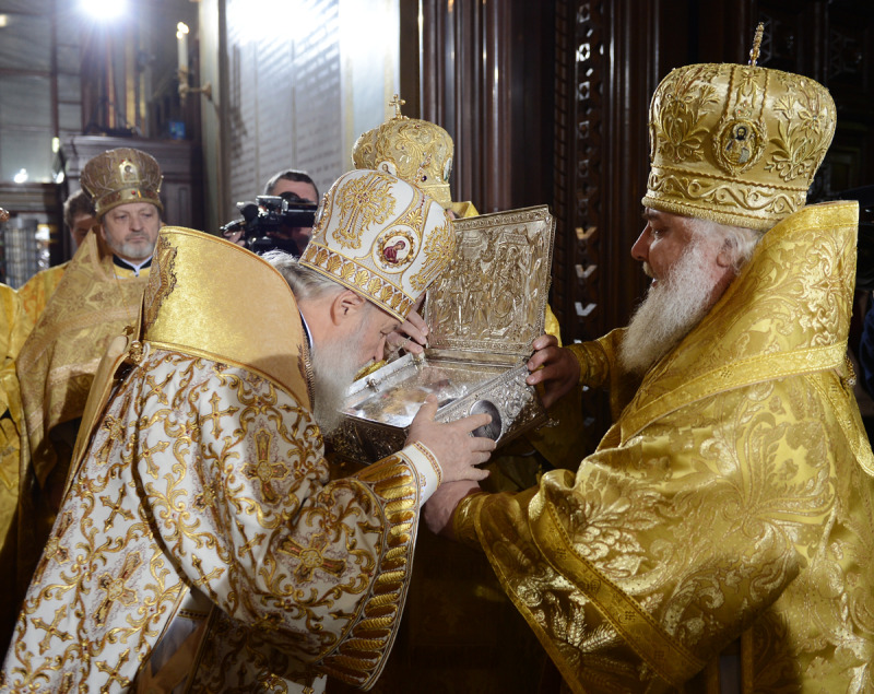 Moskwa: bożonarodzeniowe obchody w obecności relikwii darów Mędrców