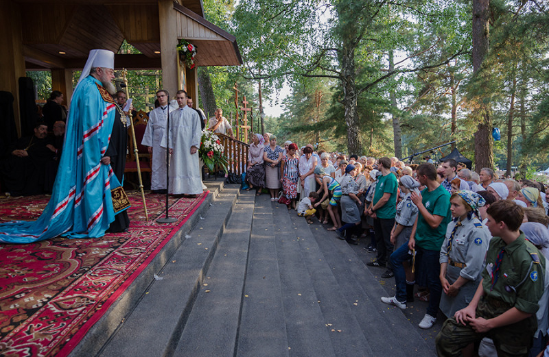 "Góra krzyży" - Monaster na św. Górze Grabarce