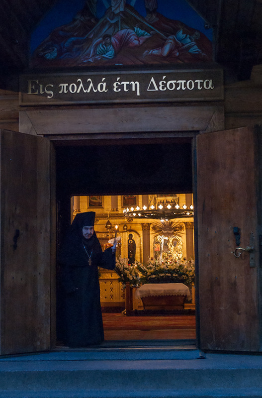 "Góra krzyży" - Monaster na św. Górze Grabarce
