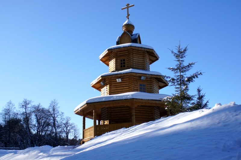 Diwiejewo zimą