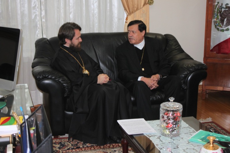 Metropolita Hilarion w Meksyku