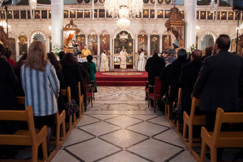 Noworoczna patriarsza Liturgia w Damaszku