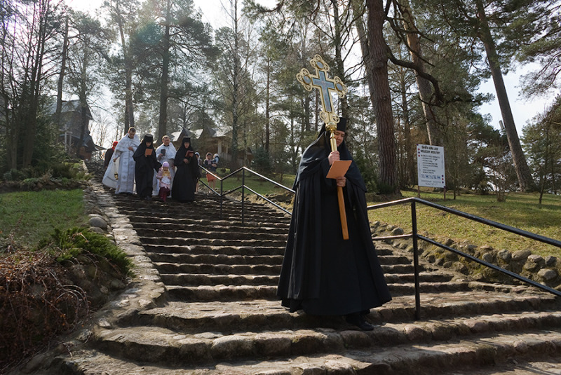 "Góra krzyży" - Monaster na św. Górze Grabarce