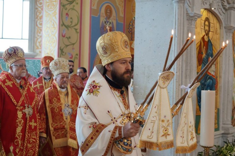 Metropolita Hilarion w Meksyku