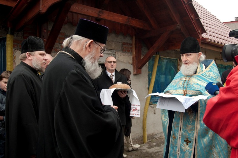 Poświęcono krzyże na cerkwi w Kędzierzynie Koźlu