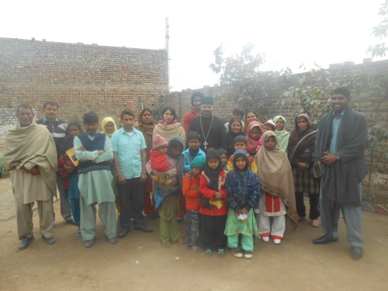 Pierwsza Boska Liturgia w Bhalwal (Pakistan)