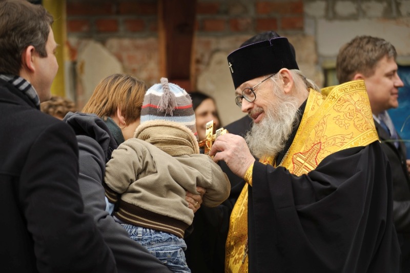 Poświęcono krzyże na cerkwi w Kędzierzynie Koźlu