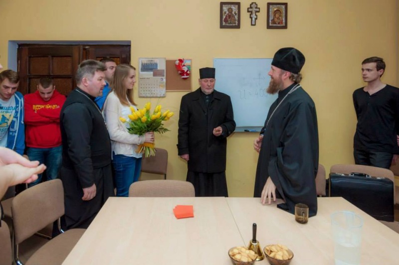 Spotkanie z biskupem supraskim Grzegorzem