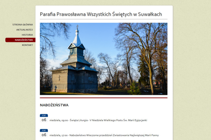Nowe strony internetowe parafii w Ełku i Suwałkach