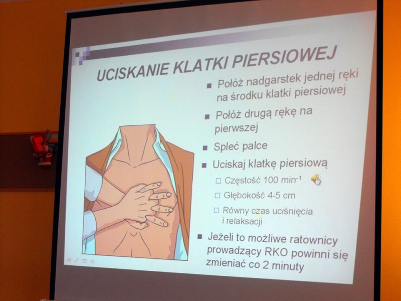 Kurs pierwszej pomocy w parafii Św. Ducha