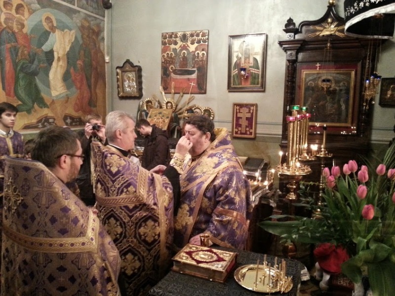 Sakrament chorych w lubelskiej cerkwi katedralnej