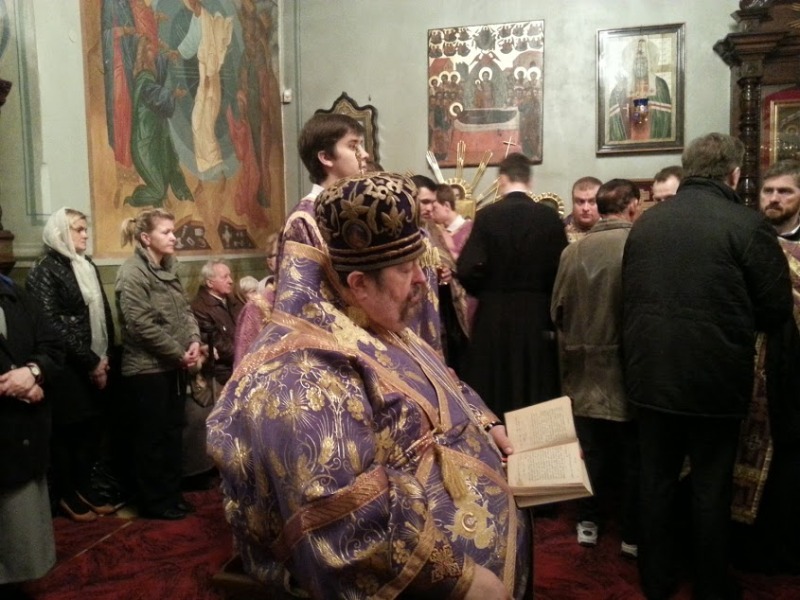 Sakrament chorych w lubelskiej cerkwi katedralnej