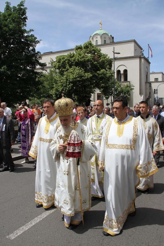 Obchody święta patronalnego stolicy Serbii