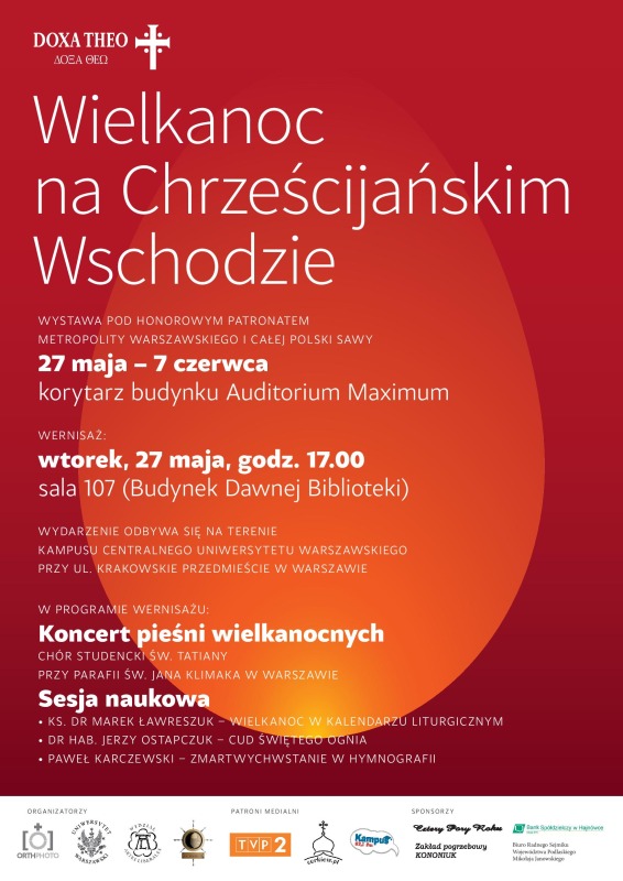 Wystawa "Wielkanoc na chrześcijańskim Wschodzie" po raz pierwszy w Polsce
