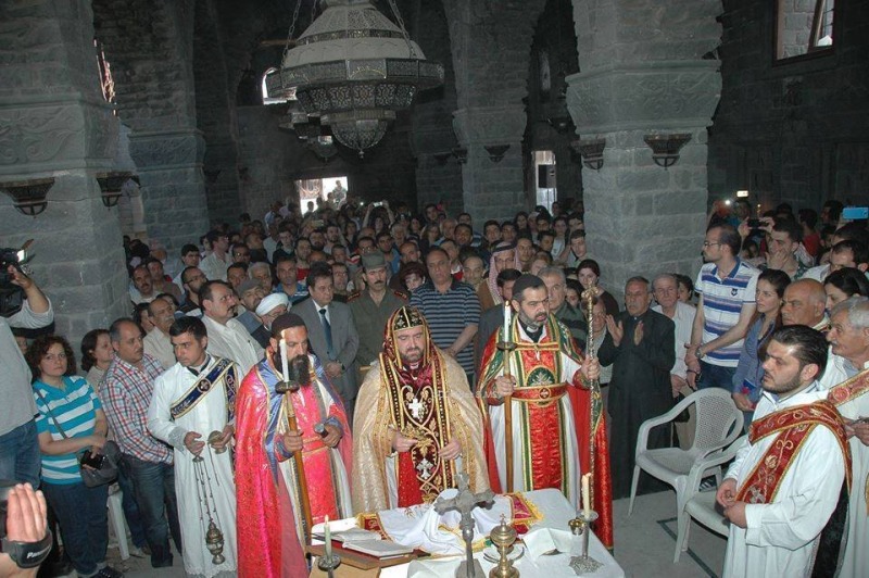 Homs: pierwsze Liturgie w cerkwiach starego miasta od wybuchu wojny