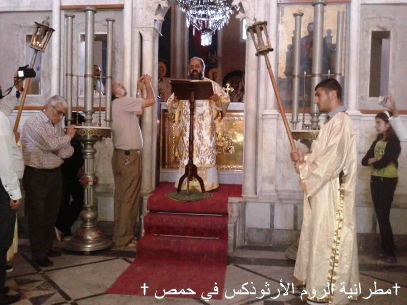 Homs: pierwsze Liturgie w cerkwiach starego miasta od wybuchu wojny