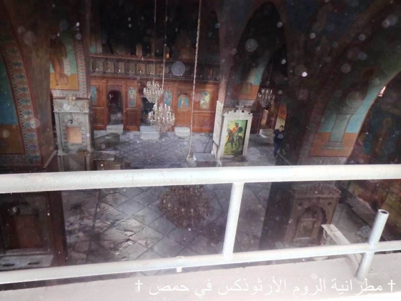 Homs: pierwsze Liturgie w cerkwiach starego miasta od wybuchu wojny
