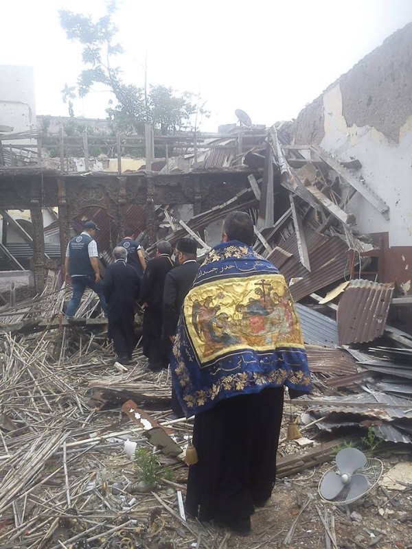 Homs: pierwsze Liturgie w cerkwiach starego miasta od wybuchu wojny
