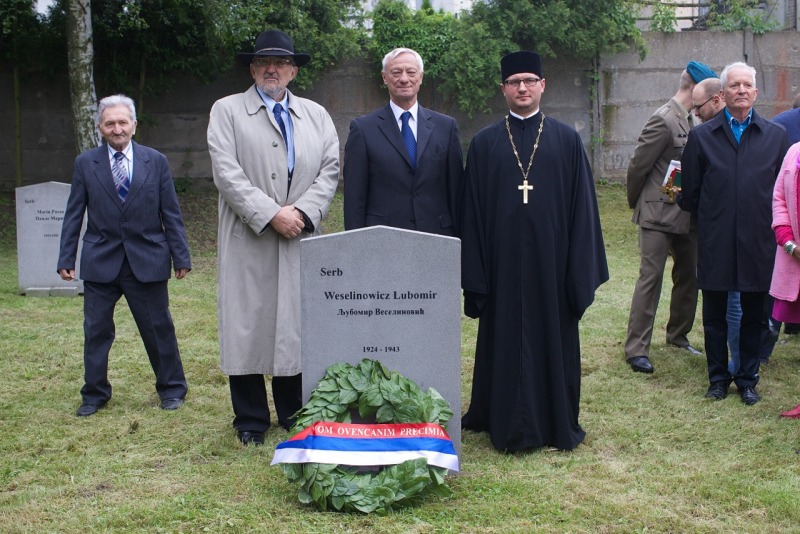 Uroczystości ku czci serbskich żołnierzy