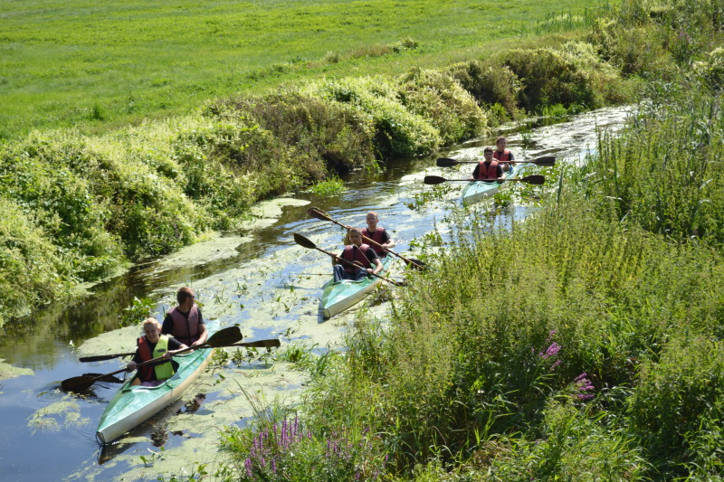 Pielgrzymka - 60 km w dwa dni na kajakach