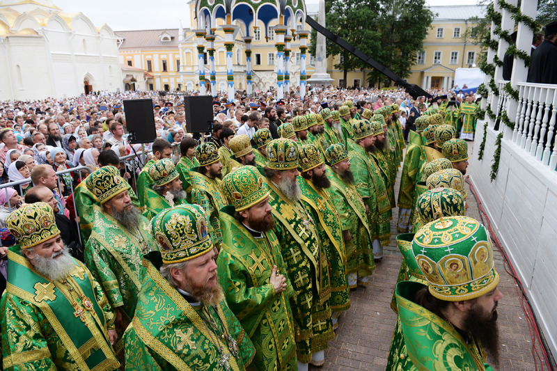 Rosja: centralne obchody 700-lecia urodzin św. Sergiusza z Radoneża