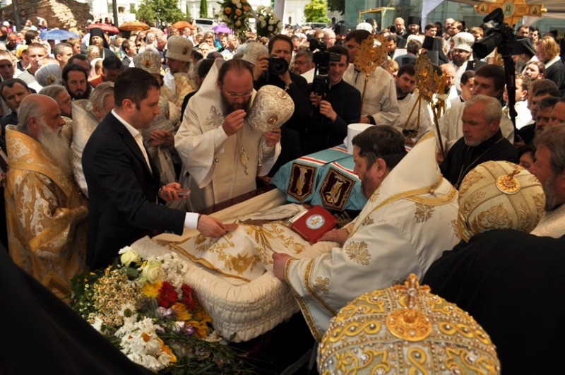 Pogrzeb zwierzchnika Ukraińskiej Cerkwi Prawosławnej