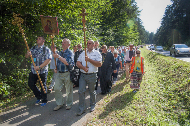 W pieszej pielgrzymce do Supraśla