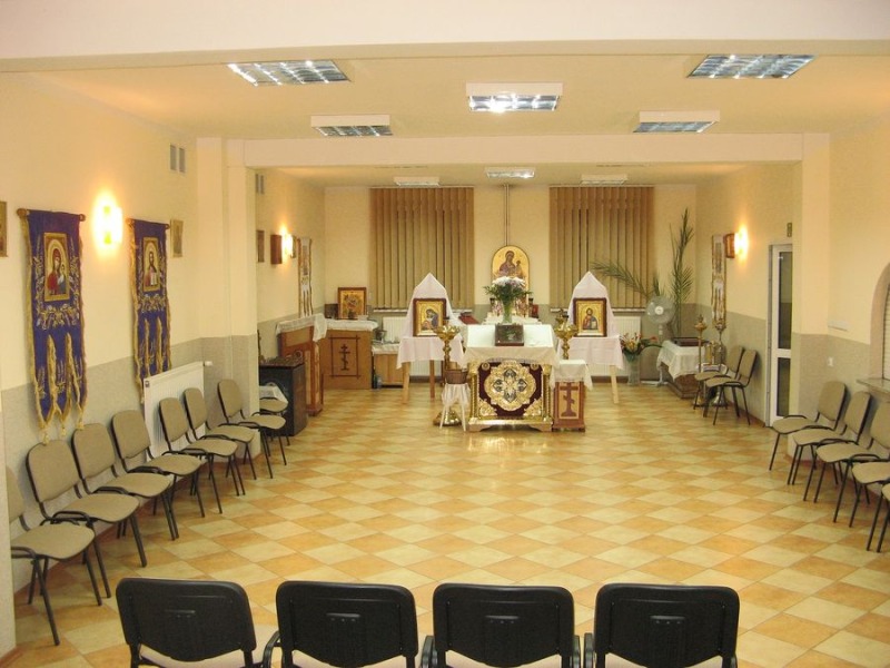 Remont wnętrza cerkwi w Legnicy