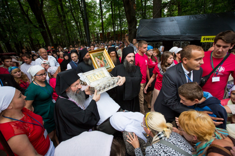 Uroczystości ku czci Przemienienia Pańskiego na Świętej Górze Grabarce