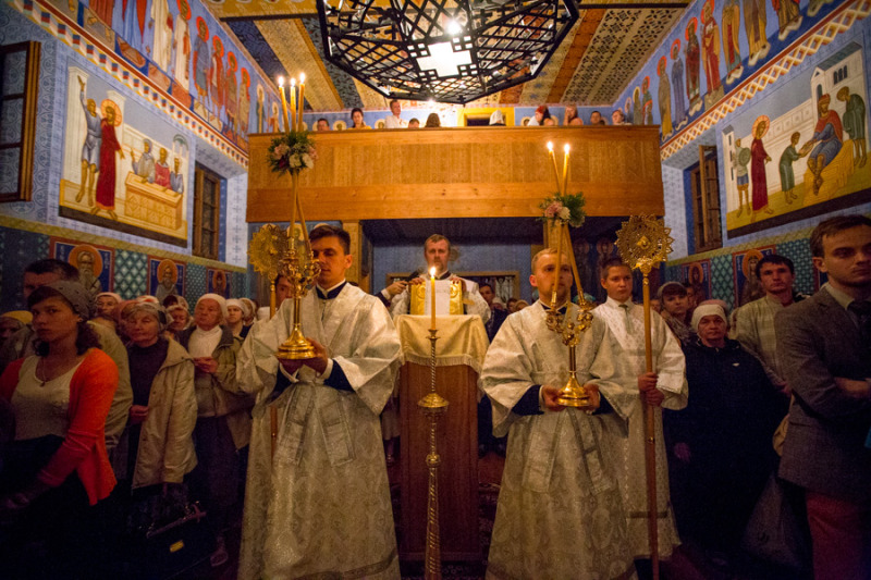Uroczystości ku czci Przemienienia Pańskiego na Świętej Górze Grabarce
