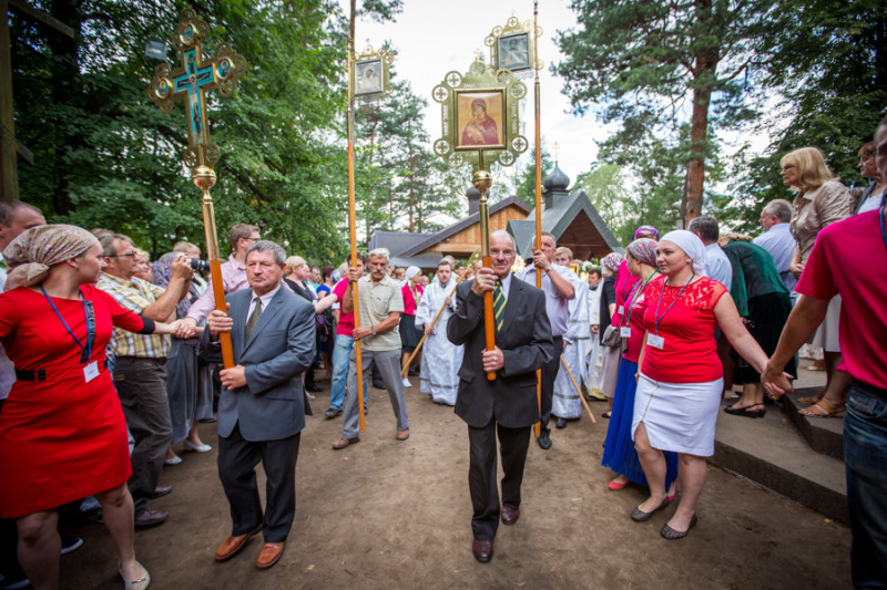 Uroczystości ku czci Przemienienia Pańskiego na Świętej Górze Grabarce