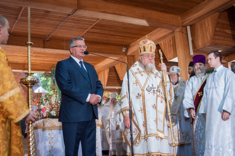 Uroczystości ku czci Przemienienia Pańskiego na Świętej Górze Grabarce