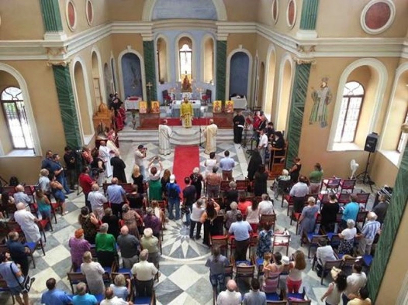 Pierwsza od 1922 roku Liturgia w jedynej zachowanej cerkwi Smyrny