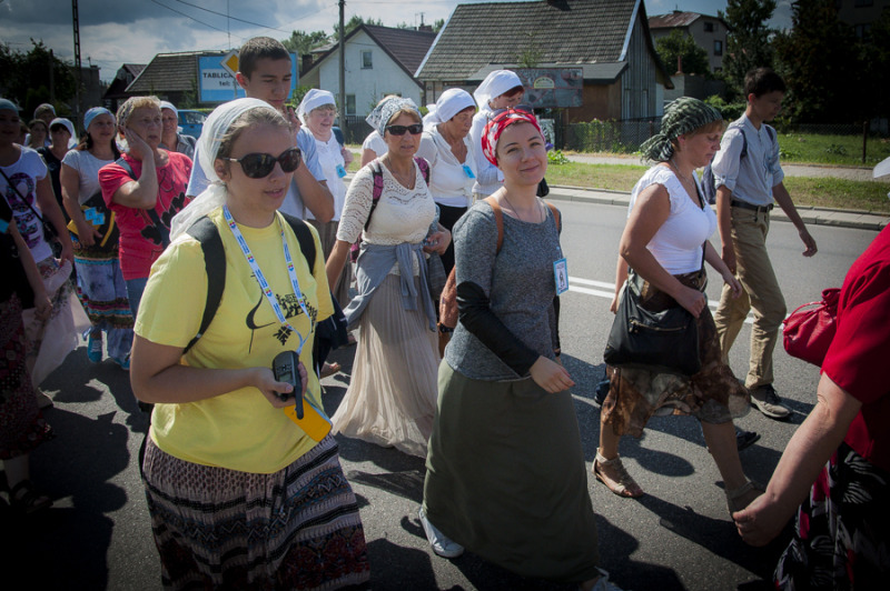 W pieszej pielgrzymce do Supraśla