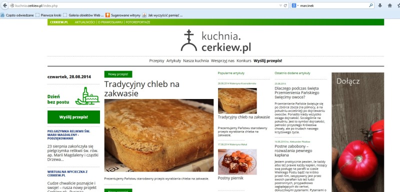 Startuje kuchnia.cerkiew.pl!