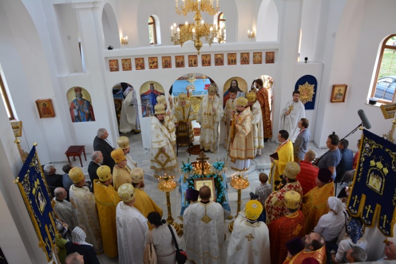 Poświęcenie cerkwi pw. Opieki Matki Bożej w Bielance