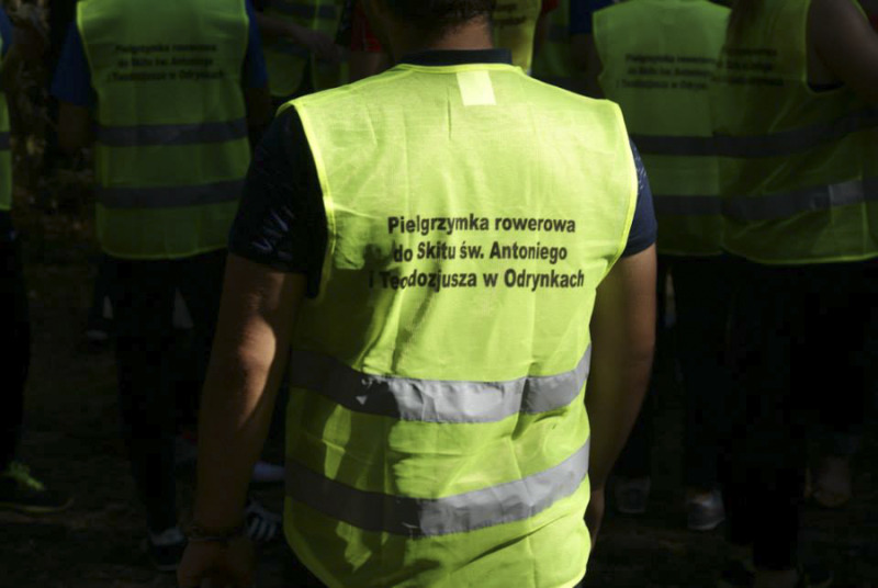 Pielgrzymka rowerowa do skitu w Odrynkach