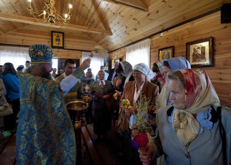 Uspienije w cerkwi pw. Opieki Matki Bożej w Skicie w Odrynkach