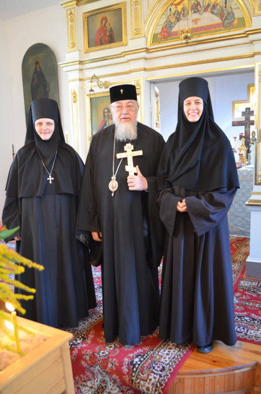 Spotkanie mnichów i mniszek w monasterze w Wojnowie