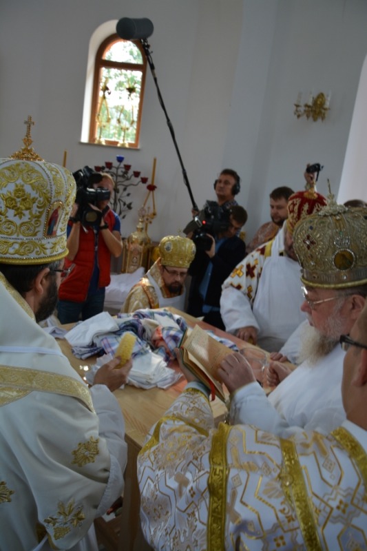Poświęcenie cerkwi pw. Opieki Matki Bożej w Bielance