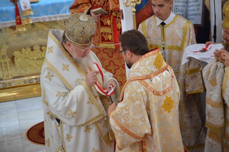 Poświęcenie cerkwi pw. Opieki Matki Bożej w Bielance