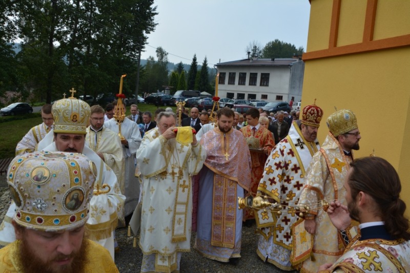 Poświęcenie cerkwi pw. Opieki Matki Bożej w Bielance