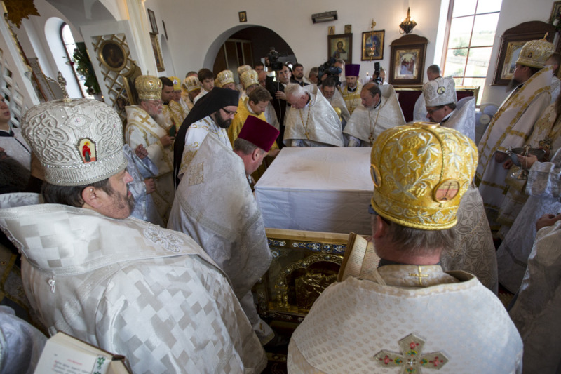 Wyświęcenie cerkwi w Słochach Annopolskich