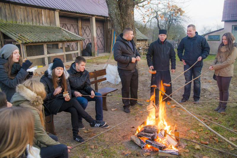 Ognisko w Kożanach