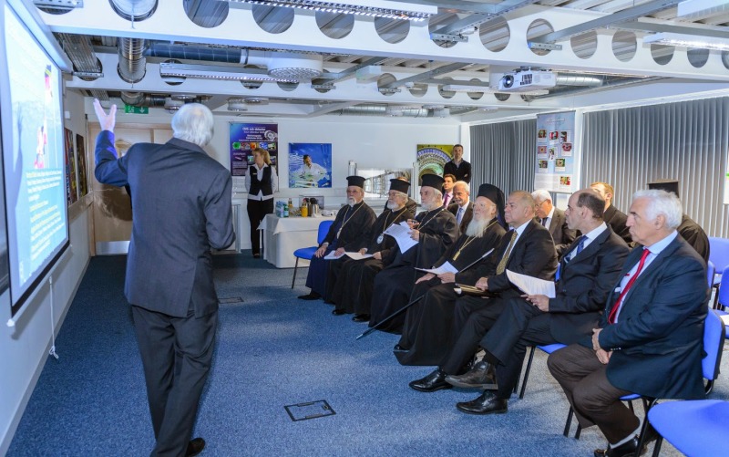 Patriarcha Bartłomiej w ośrodku badań jądrowych CERN