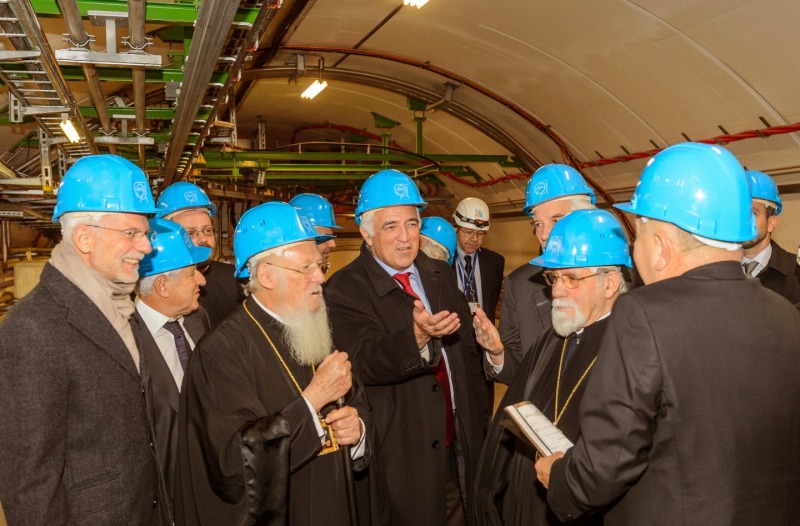 Patriarcha Bartłomiej w ośrodku badań jądrowych CERN