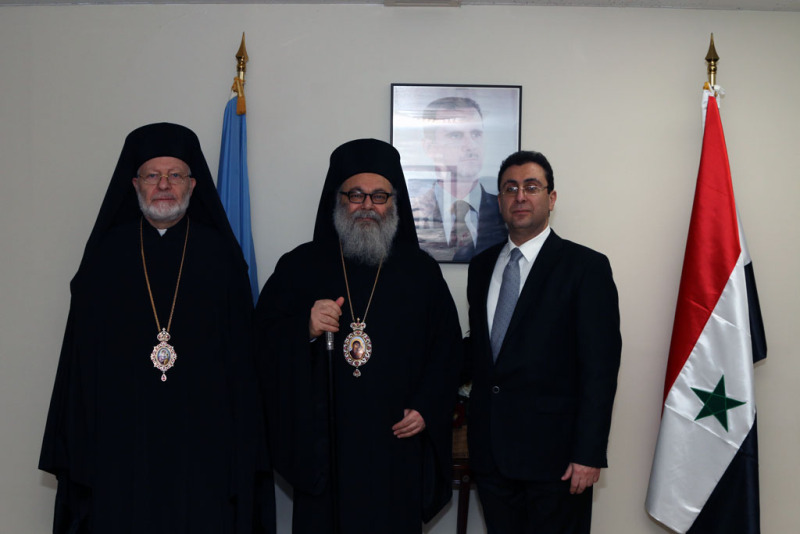 Patriarcha antiocheński Jan X w siedzibie ONZ